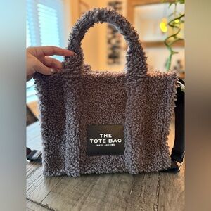 Marc Jacobs Shearling Teddy Tote Bag